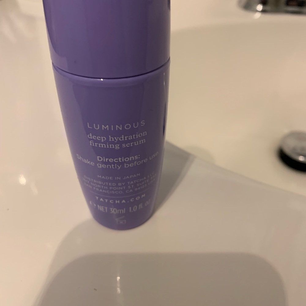 Tatcha luminous deep hydration firming serum
